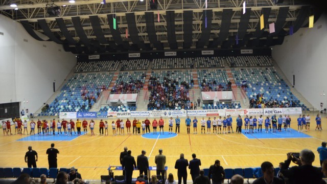 La prima partidă în cupele europene, echipa craioveană a fost susţinută de un număr destul de mic de spectatori 