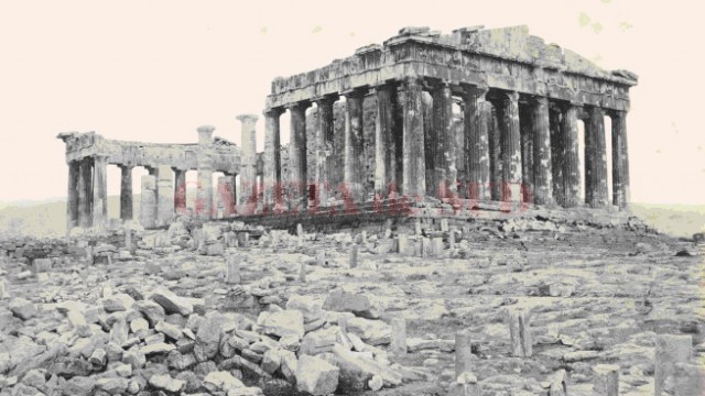 (Foto: Francis Bedford, Parthenon – Athens, 31 mai 1862)