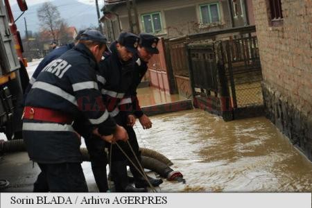 Inundații în județul Olt (Foto: arhiva Agerpres)