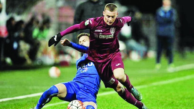 Pandurii au jucat la sacrificiu în meciul cu CFR Cluj