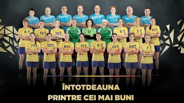 Sloganul echipei României, prezentat la realizarea pozei oficiale, a fost „Întotdeauna printre cei puternici“