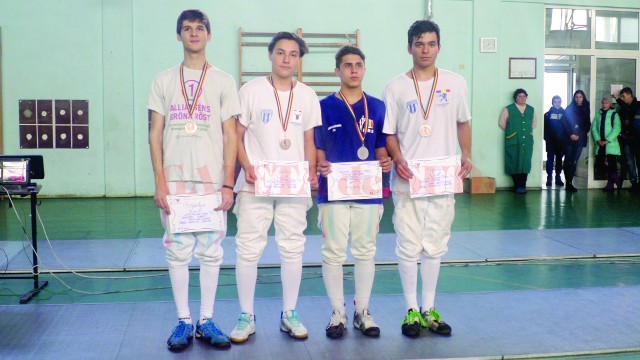 Spadasinii de la LPS 2 Craiova au câştigat medalia de bronz