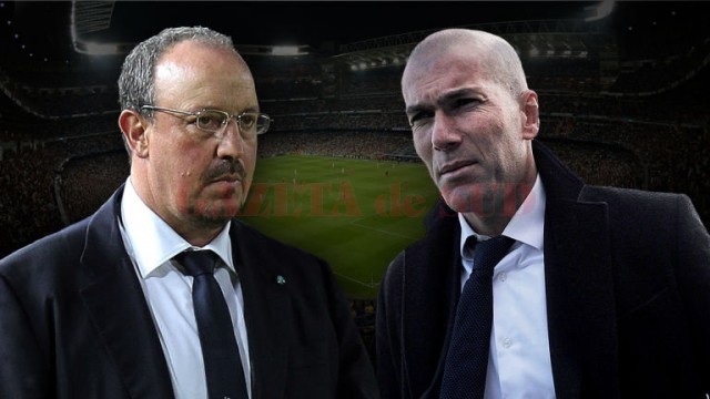 Locul lui Rafa Benitez de la Real Madrid va fi luat de Zinedine Zidane