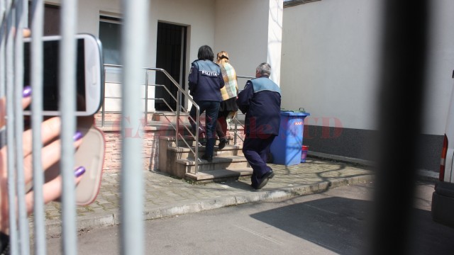 Judecătoarea Carmen Marinescu a fost arestată preventiv pe 24 martie și a fost eliberată din arest două luni mai târziu, pe 12 mai (Foto: arhiva GdS)