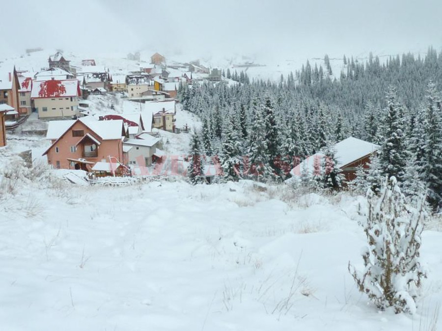 La munte va fi zăpadă