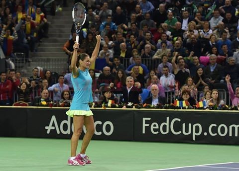 Monica Niculescu a făcut un meci mare la Cluj (foto: FRT)