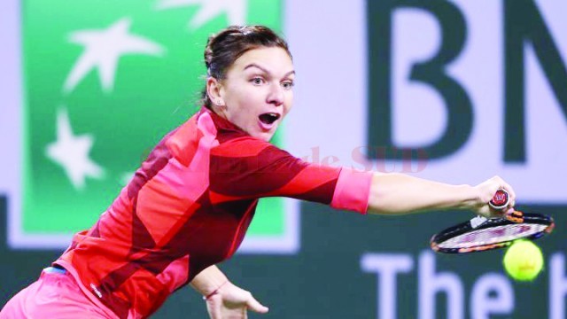 Simona Halep a obținut o victorie lejeră în disputa cu rusoaica Makarova