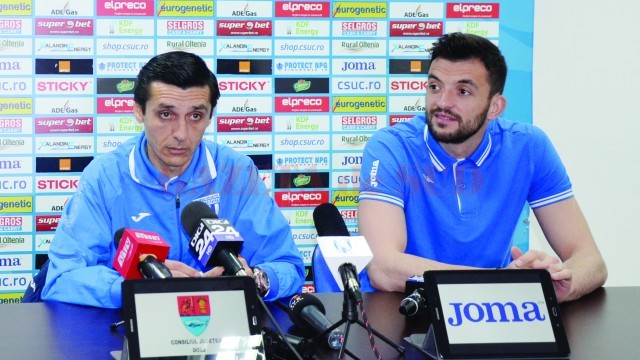 Daniel Mogoşanu şi Cătălin Straton au vorbit despre partida cu Chiajna (Foto: Alexandru Vîrtosu)