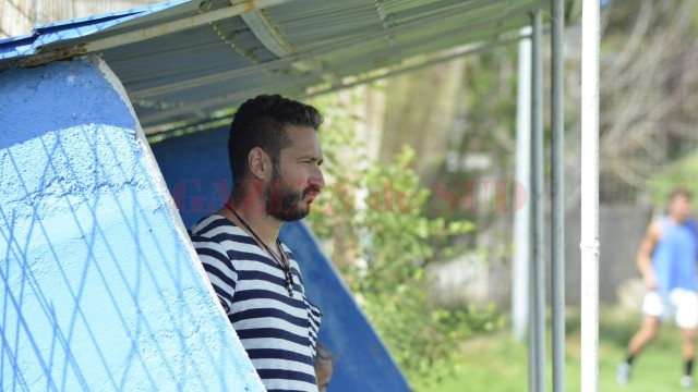 Dragoş Bon este noul antrenor al CSO Filiaşi (foto: Alexandru Vîrtosu)