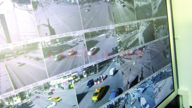 Traficul din municipiul Craiova este supravegheat cu ajutorul mai multor camere video
