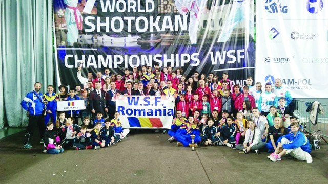 Karateka din România au avut o prestaţie notabilă la Mondialele din Polonia