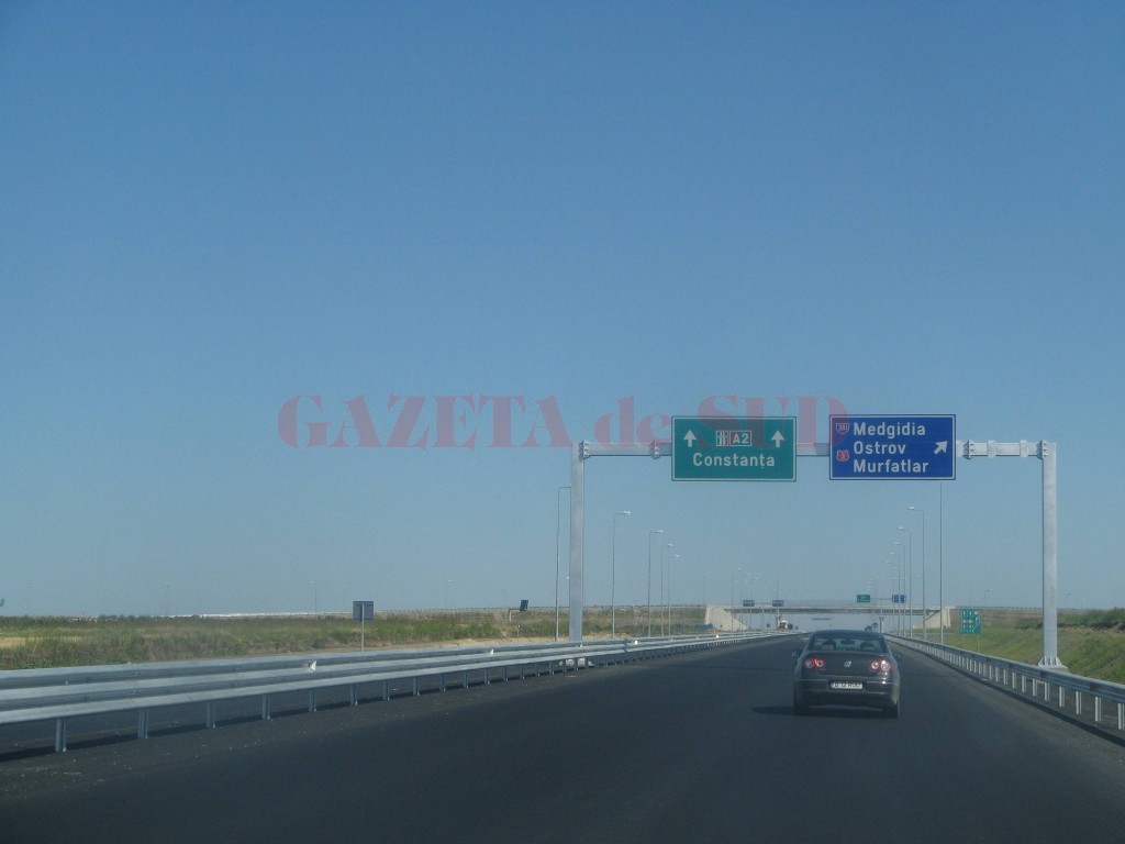 Trafic restricționat pe Autostrada Soarelui