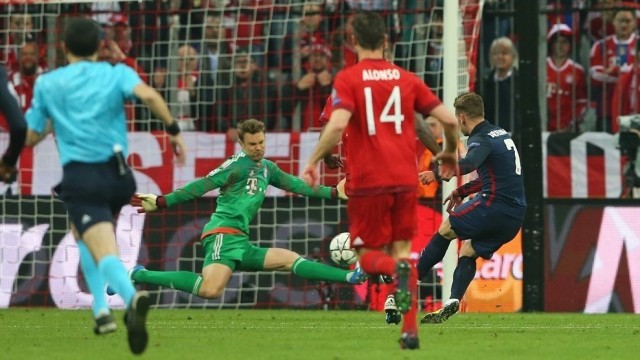Antoine Griezmann le-a stricat planurile celor de la Bayern Munchen (foto: uefa.com)
