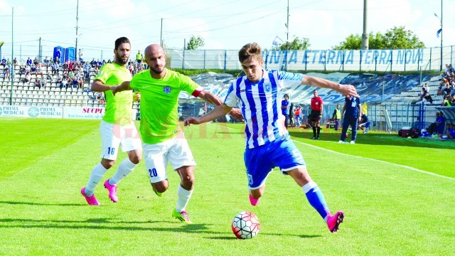 Bogdan Vătăjelu şi colegii săi se află în faţa celui mai important meci al sezonului (Foto: Alexandru Vîrtosu)