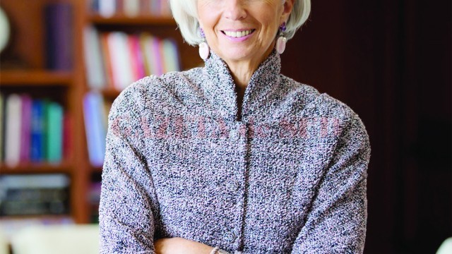 Christine Lagarde, directorul Fondului Monetar Internaţional