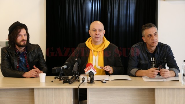 Alexandru Boureanu (foto mijloc), noul manager al Teatrului Național „Marin Sorescu“ 