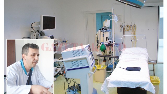 Bogdan Fănuță (foto medalion), managerul SJU Craiova, în urma discuțiilor avute cu toți șefii de clinică a decis să amâne internările și operațiile care fuseseră programate (Foto: GdS)