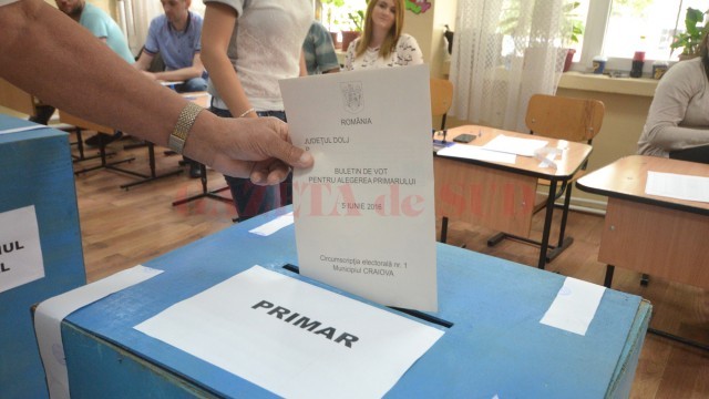 Județul Dolj s-a situat pe primul loc pe țară la numărul de votanți de pe listele suplimentare (Foto: GdS)
