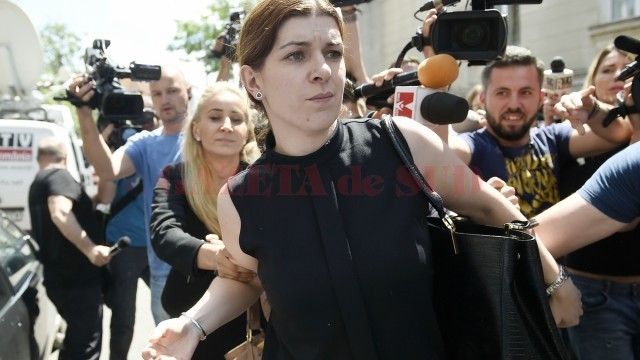 Uliana Ochinciuc este anchetată, sub control judiciar, pentru spălare de bani (FOTO: Agerpres)