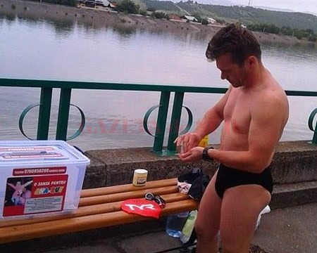 Avram Iancu s-a antrenat în mod special pentru a înota la Târgu Jiu  