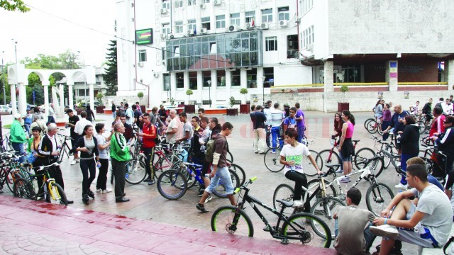 Bicicliştii vor organiza „Bicicliada“ la Târgu Jiu 