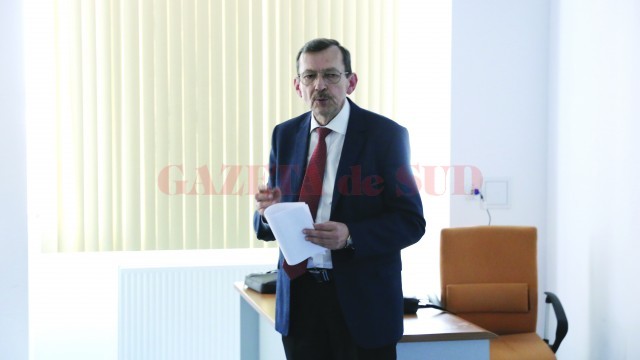 Conf. Univ. Dr. Emilian Popovici, președintele Societății Române de Epidemiologie (Foto: Lucian Anghel)