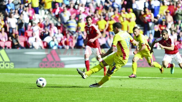 Bogdan Stancu a marcat ambele goluri ale României la acest turneu final al Euro