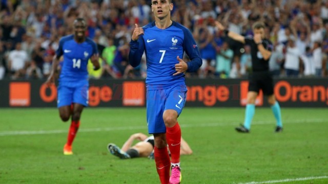 Antoine Griezmann a dat cu nemţii de pământ (foto: uefa.com)