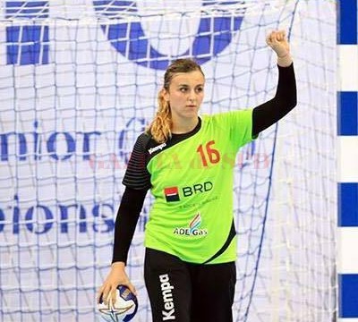 Yulyia Dumanska, portarul naționalei de tineret a României și al echipei SCM Craiova