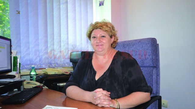 Genoveva Ioana, managerul Școlii Gimnaziale „Mircea Eliade“ din Craiova (Foto: Traian Mitrache)