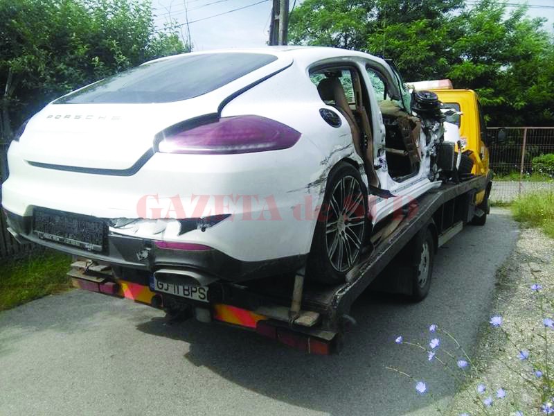 Afaceristul Constantin Căruntu şi-a făcut praf bolidul de ...