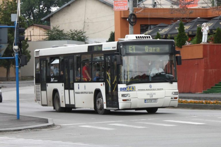 RAT Craiova înfiinţează un nou traseu. Traseul face legătura între cartierele Craioviţa Nouă şi Romaneşti.