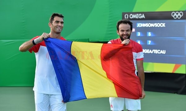 Horia Tecău și Florin Mergea încearcă să cucerească medalia de aur la Rio (foto: FRT)