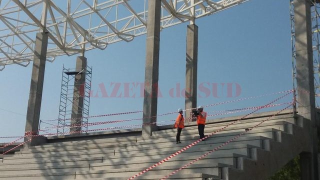 Stadionul din Târgu Jiu ar trebui să fie gata anul viitor