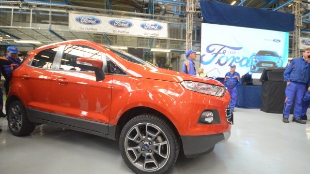 În martie 2016, oficialii Ford au anunțat că SUV-ul de oraș EcoSport va fi produs la Craiova, astfel că aici se vor fabrica volumele necesare pieței europene (Foto: arhiva GdS)