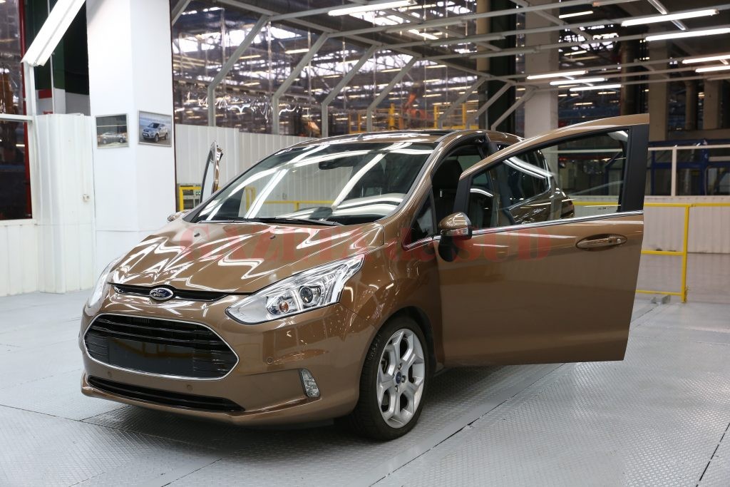 Vânzările Ford B-Max în Europa au scăzut de la un an la altul, iar acum scad de la o lună la alta