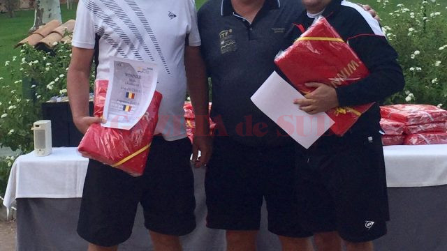 Laurenţiu Bucur (stânga) şi craioveanul Dan Duţescu (dreapta) au câştigat turneul din Spania