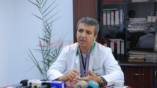 Dr. Bogdan Fănuță, managerul Spitalului Judeţean de Urgență Craiova (Foto: GdS)