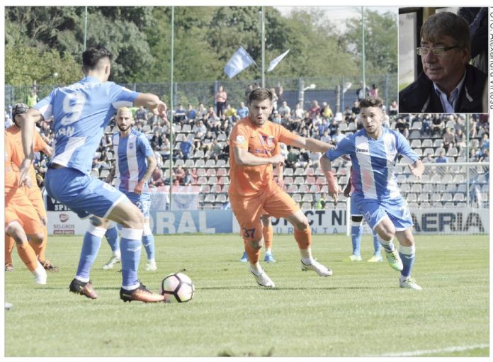 Aurică Beldeanu (medalion) crede că Băluță (dreapta) este cel mai în formă jucător al Craiovei și speră că Ivan (nr. 9) va marca la Mediaș