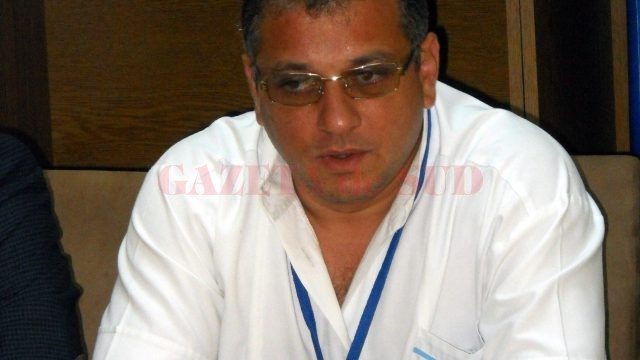 Tiberiu Tătaru, managerul Spitalului Judeţean de Urgenţă  din Târgu Jiu