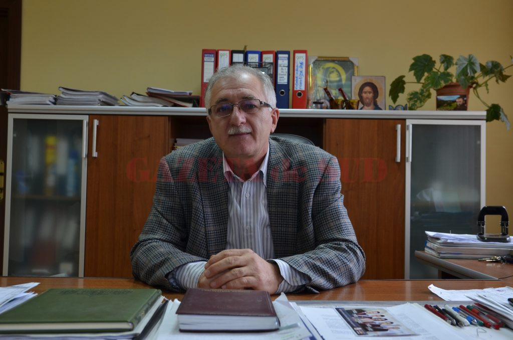 Primarul comunei Goieşti, Atanasie Adam (Foto: Bogdan Grosu)