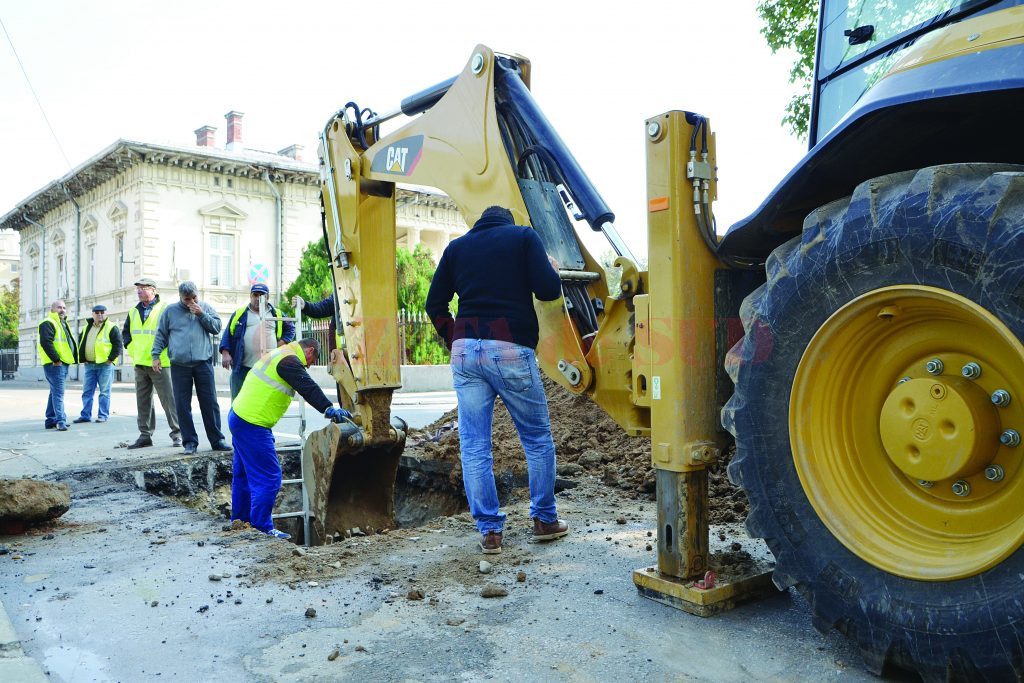 CAO continuă achizițiile. Intervenție a Companiei de Apă la o avarie la rețeaua de apă