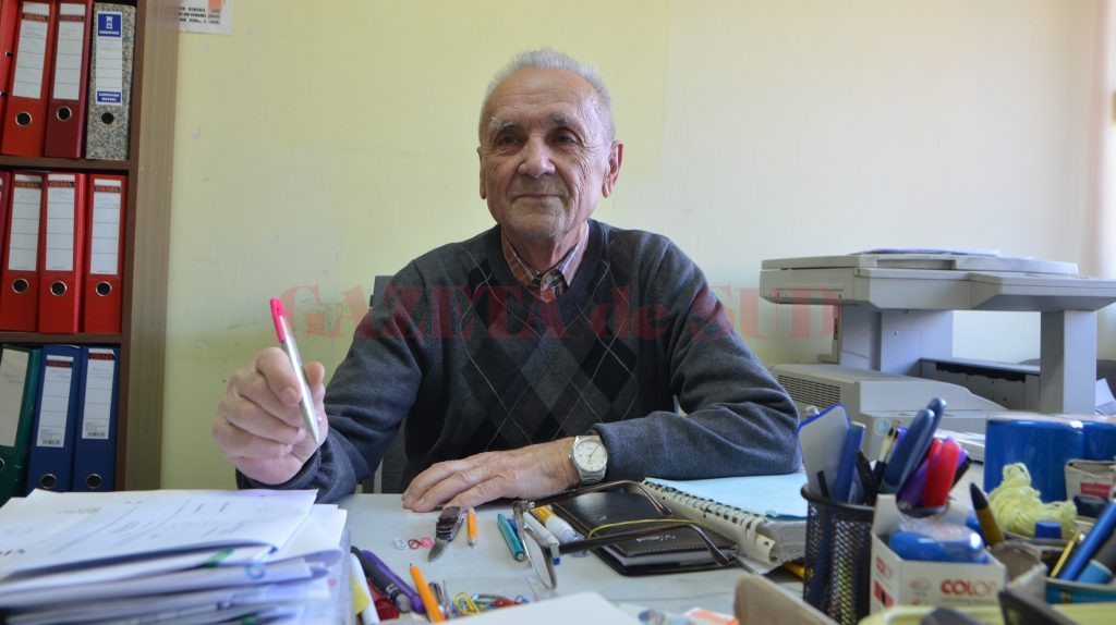 Gheorghe Gavrilă, unul dintre puținii experți tehnici acreditați din Craiova (Foto: Bogdan Grosu)