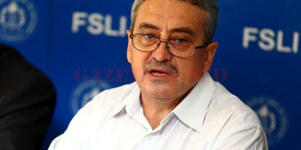 Simion Hăncescu, liderul Federaţiei Sindicatelor Libere din Învăţământ (FSLI)