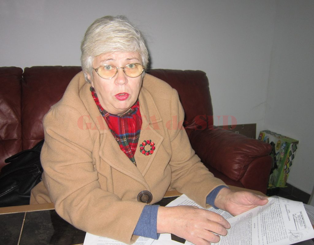 Simona Lambucă așteaptă de 15 ani restituirea proprietății (Foto: Arhiva GdS)