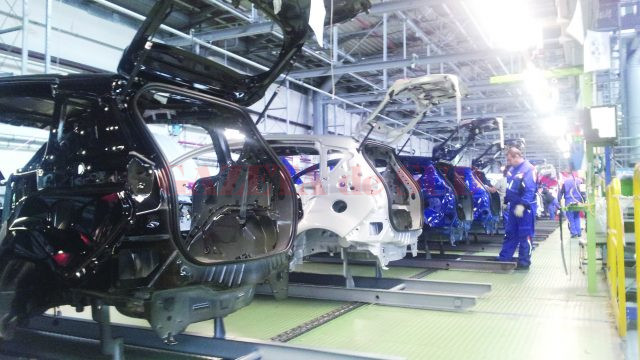 Producția de mașini este oprită temporar în fabrica Ford din Craiova. De data aceasta, întreruperea programată a producției se întinde pe o perioadă mai lungă de timp  (Foto: arhiva GdS)