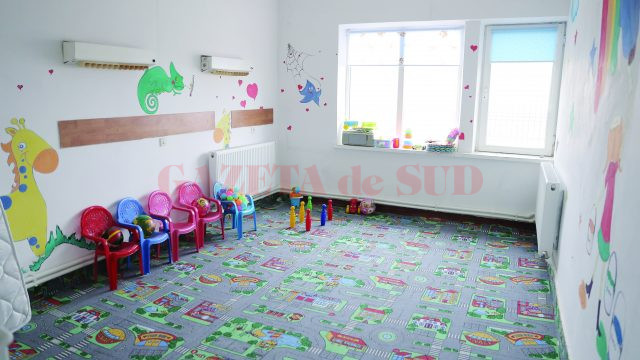 Locul de joacă pentru copiii internați în Secția Pediatrie (Foto: Claudiu Tudor)