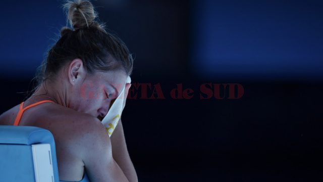Simona Halep a fost eliminată în primul tur la Australian Open (foto: ausopen)