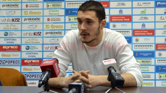 Baris Aktas se arată încrezător în ceea ce privește șansele echipei sale de accedere în play-off (foto: Bogdan Grosu)