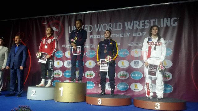 Alexandra Anghel a urcat pe treapta a treia a podiumului la Campionatul European